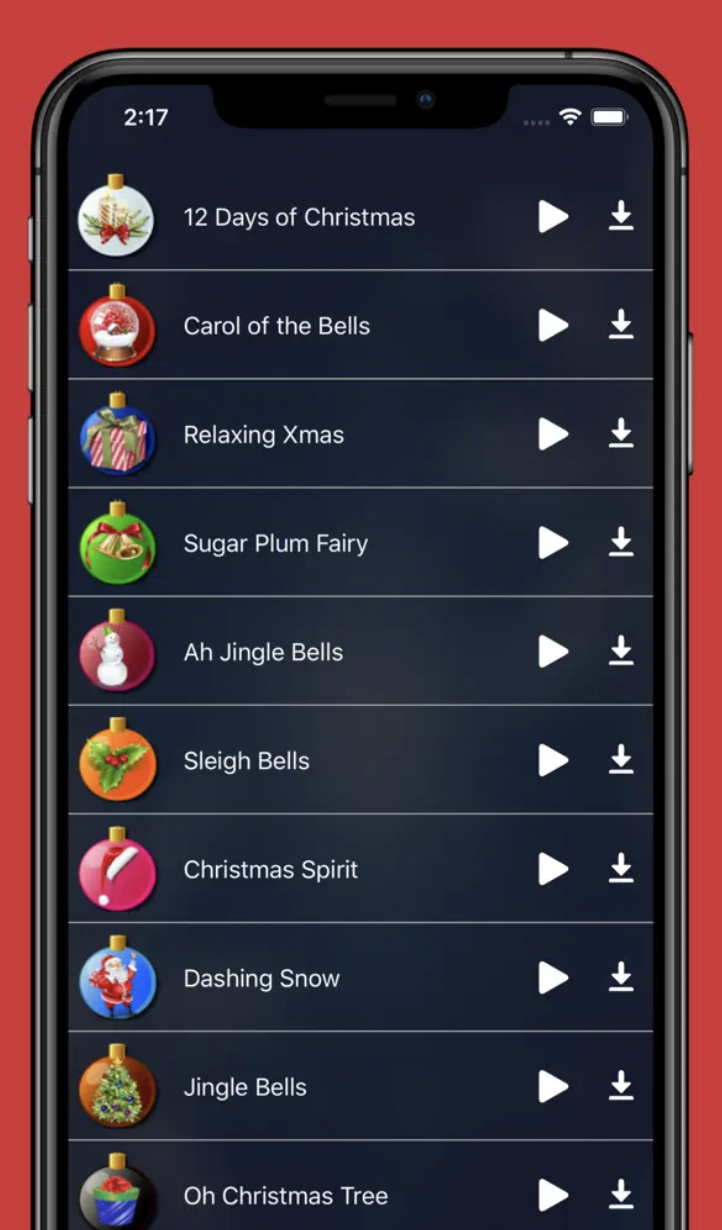 Christmas Mobile Apps 2023 -  Christmas Ringtones +