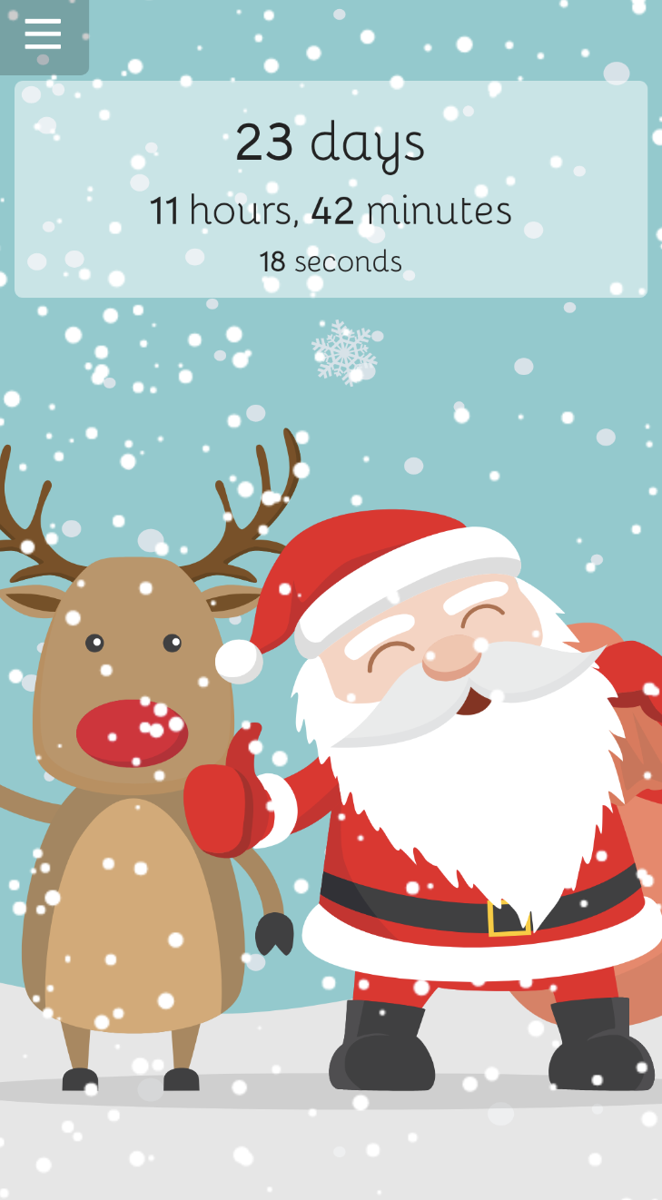 Christmas Mobile Apps 2023 - Christmas Countdown